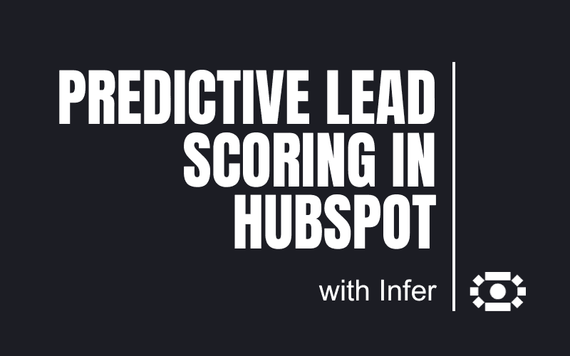 Predictive Lead Scoring in your HubSpot CRM